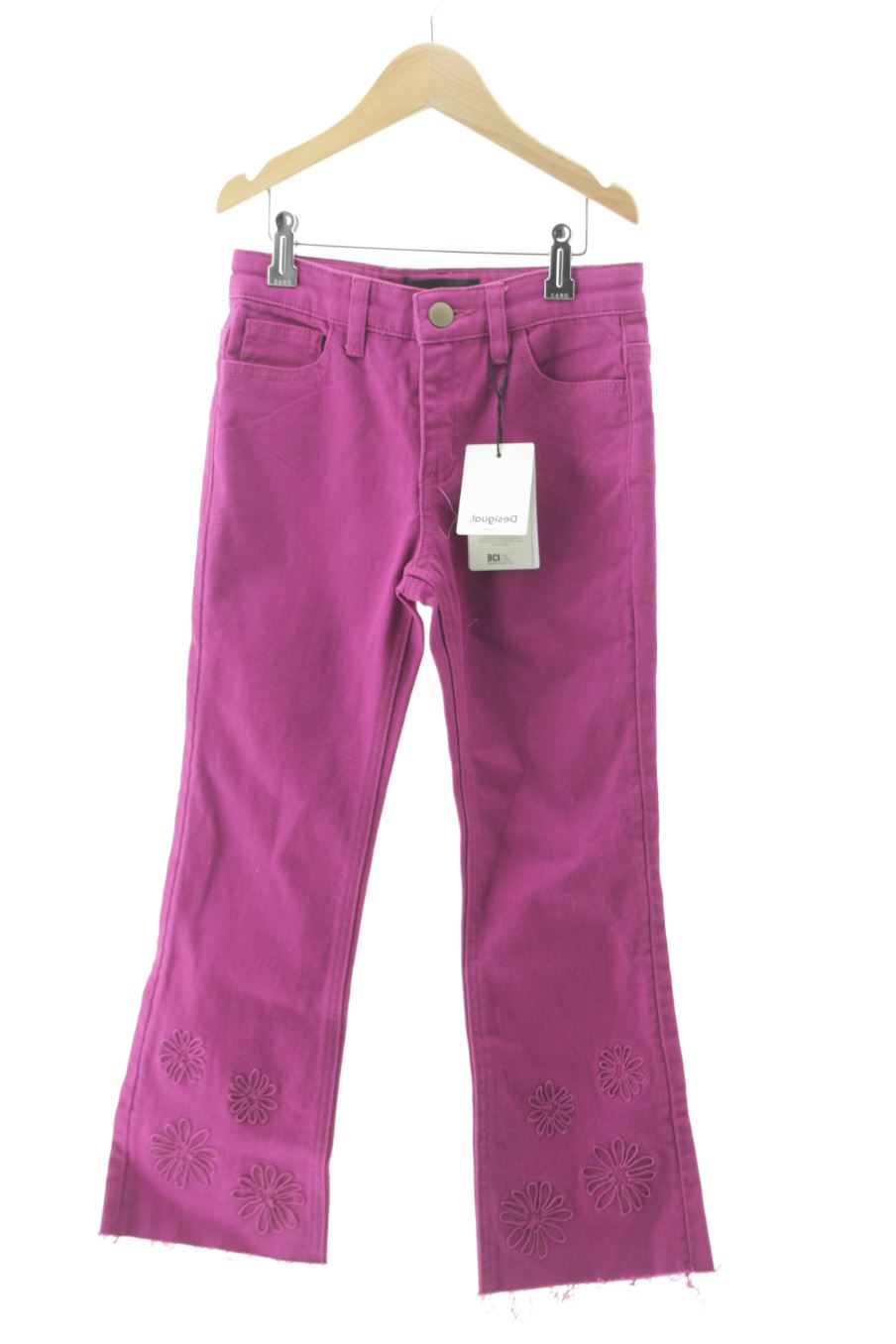 Jeans Desigual de la taille 7 ans de denim avec une étiquette