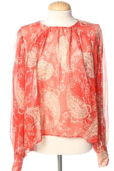 Blusa a maniche lunghe XL Zara