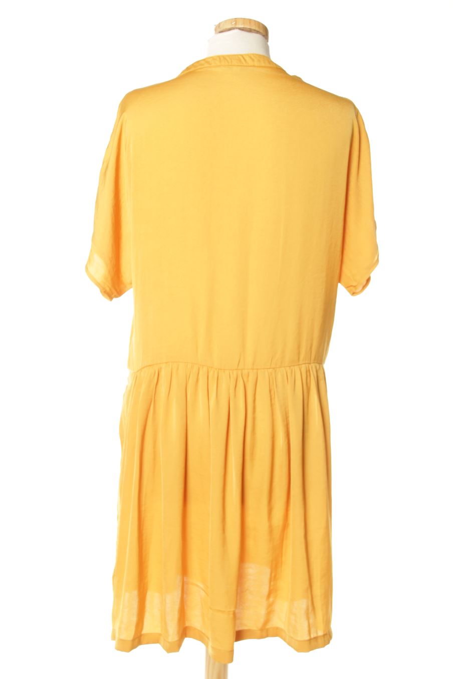 Robe casual Best Mountain de la taille S, de couleur moutarde