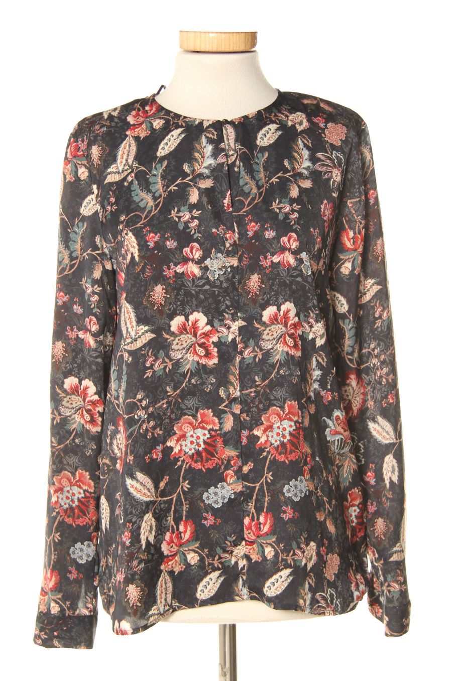 Blouse à manches longues Esprit de la taille 36, de couleur fleurs
