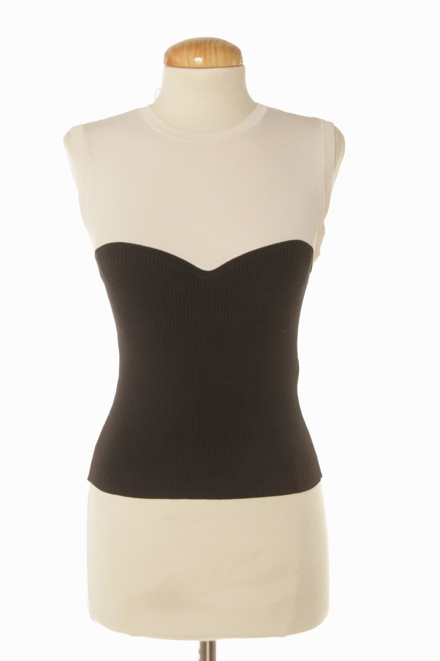 Top de Zara de la talla M, de color estampado