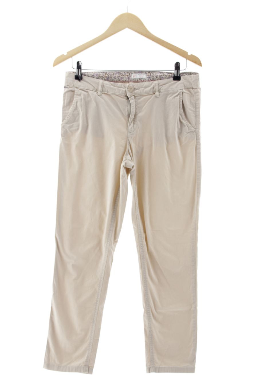 Pantalon Esprit de la taille 36, de couleur beige