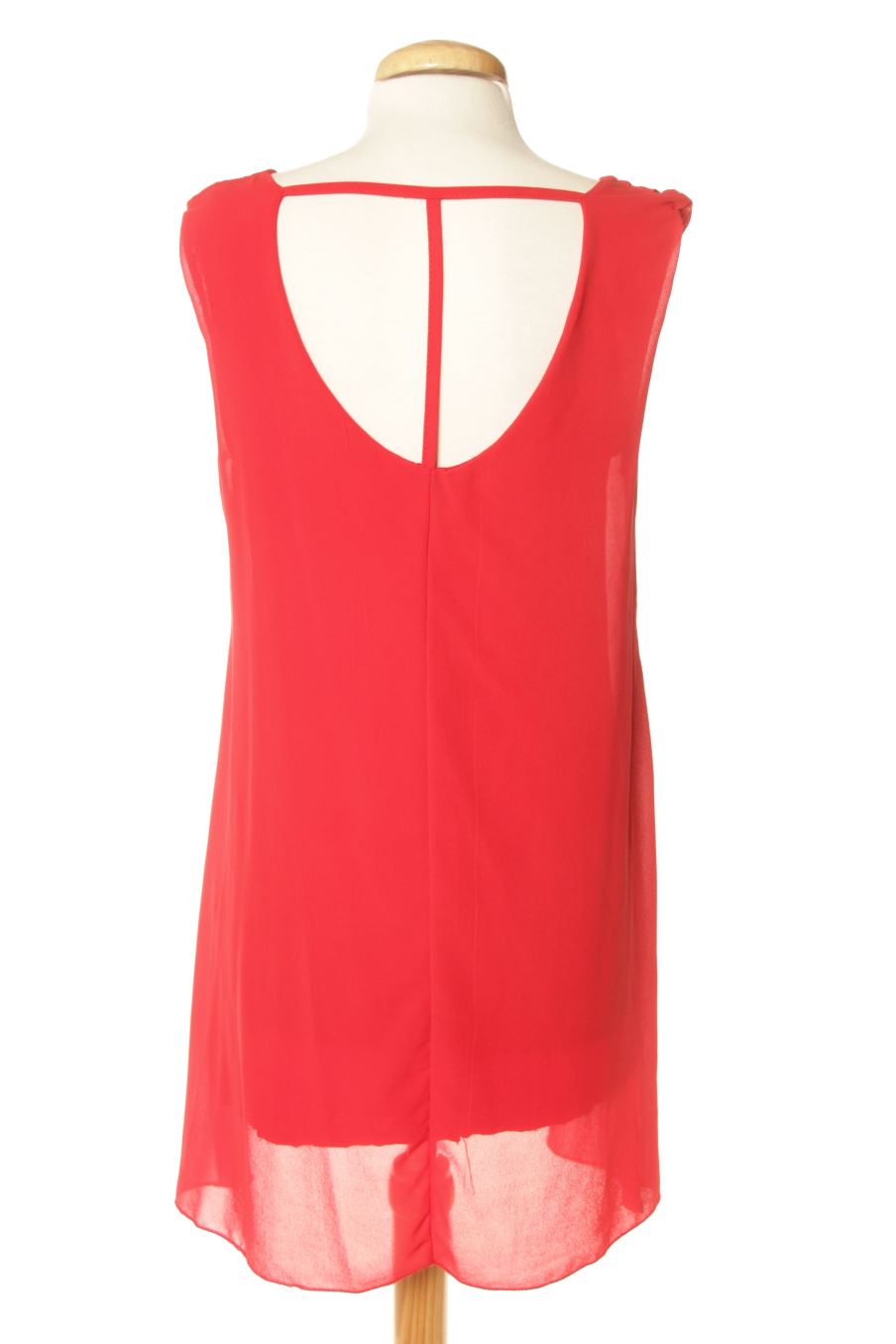 Robe casual WS2 de la taille S, de couleur rouge