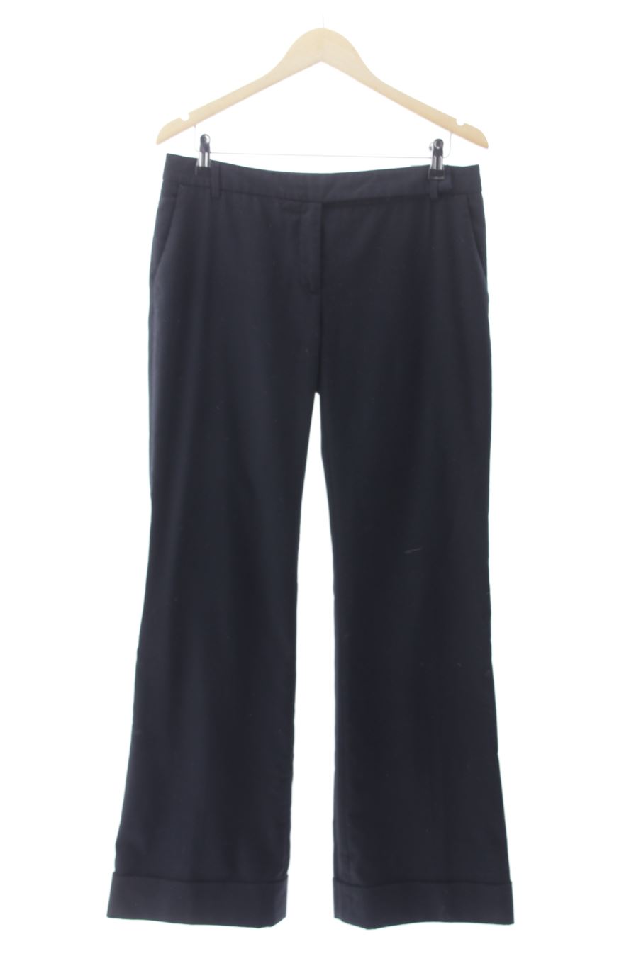 Pantalón de Zara de la talla 42, de color negro