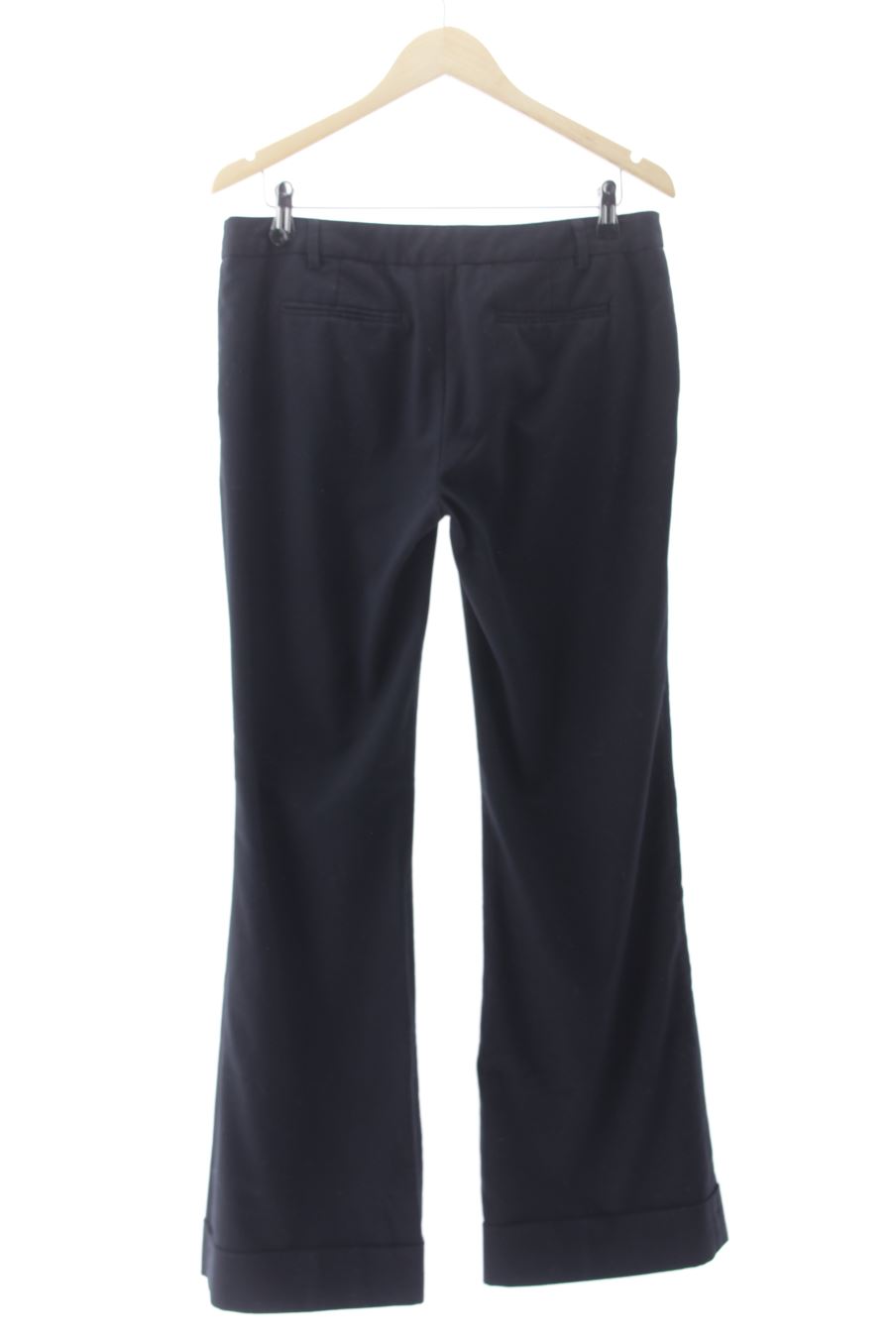 Pantalón de Zara de la talla 42, de color negro