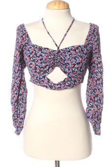 Blusa a maniche lunghe S Zara