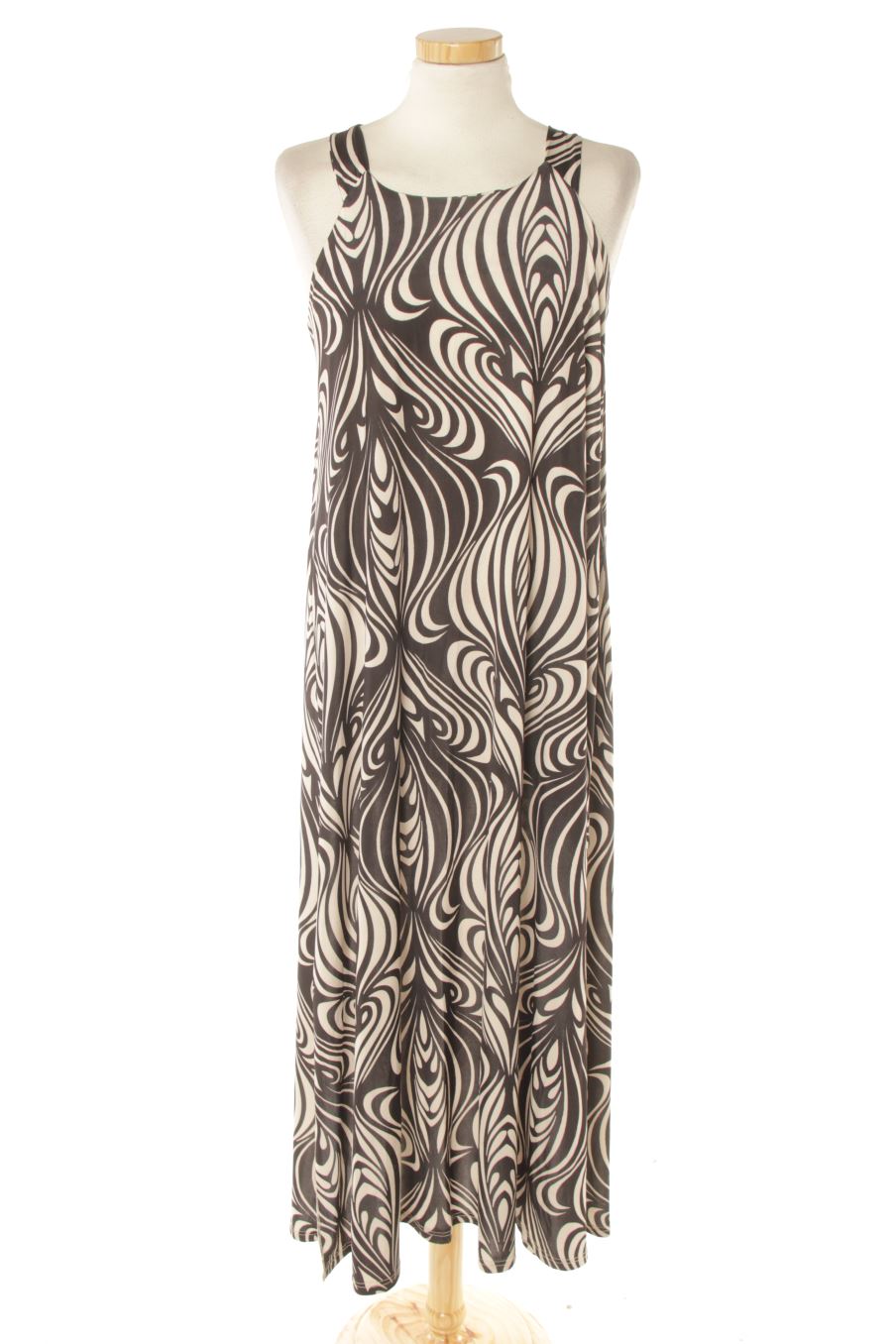 Vestido casual de Made in italy de la talla M, de color negro