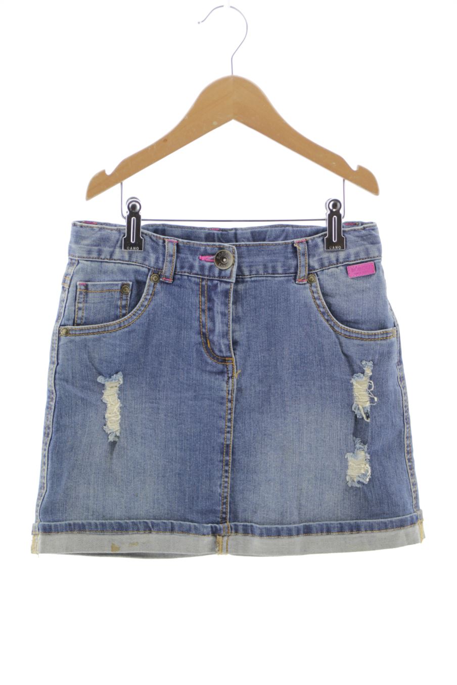 Falda de Boboli de la talla 10 años de denim de segunda mano
