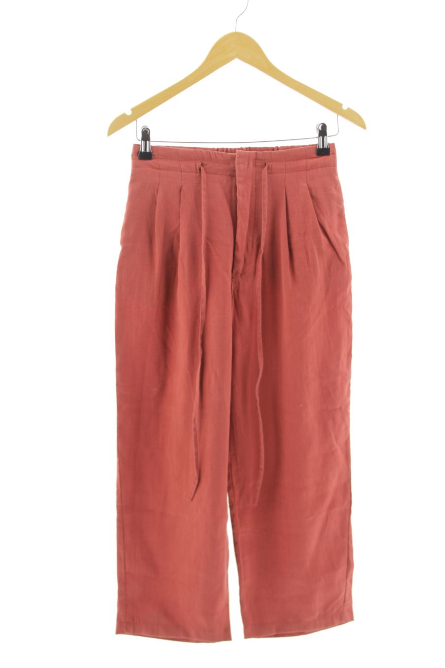 Pantalon Mango de la taille 34, de couleur bordeaux