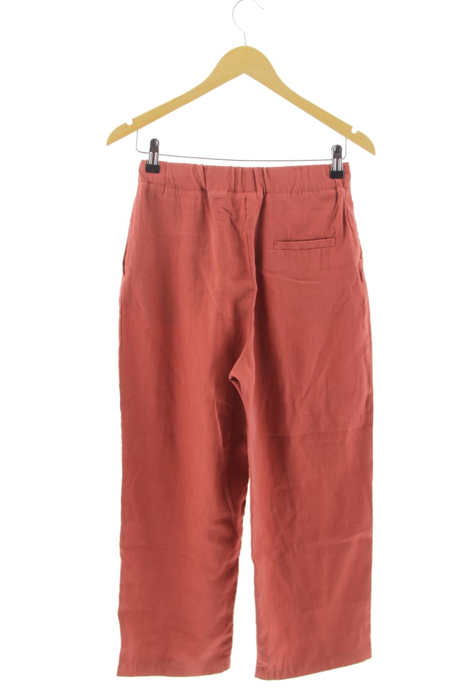 Pantalon Mango de la taille 34, de couleur bordeaux