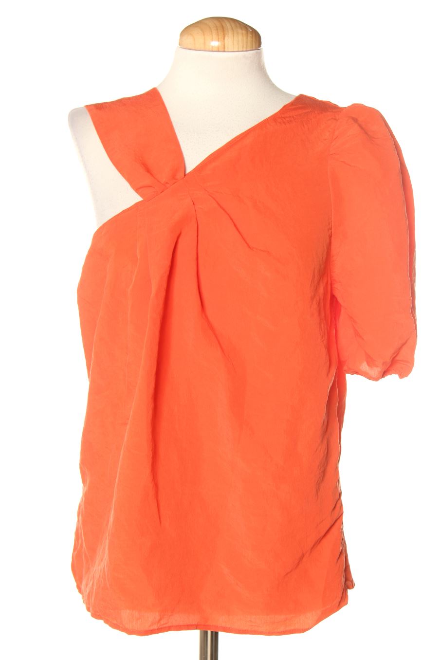 Blouse à manches courtes Camaieu de la taille M, de couleur rouge