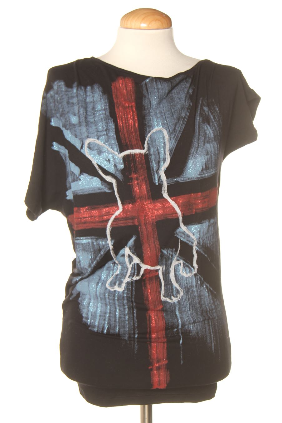 T-Shirt von Denny rose Größe S, Farbe Schwarz, für