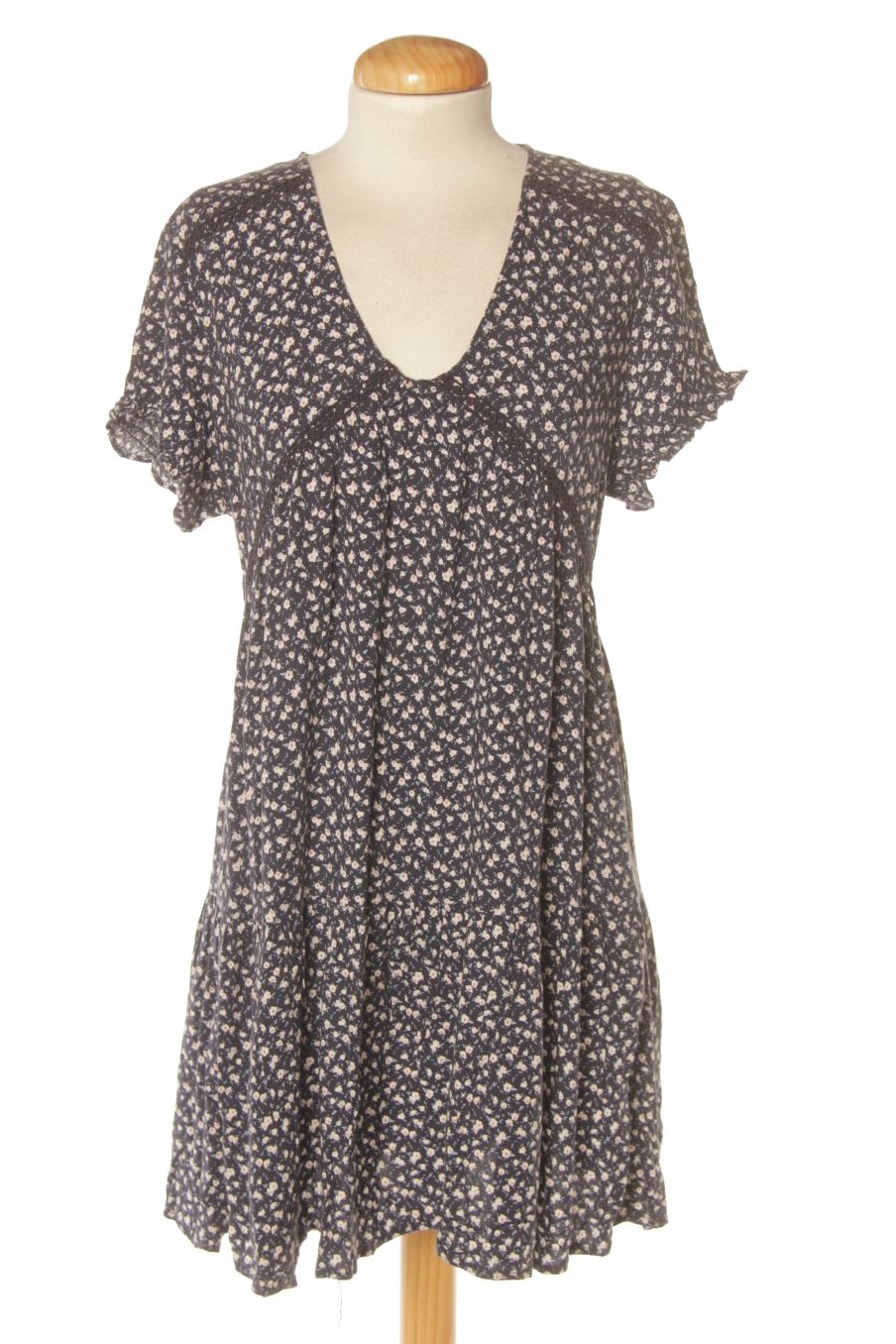 Einfaches Kleid von Green coast Größe L, Farbe Geblümt, für