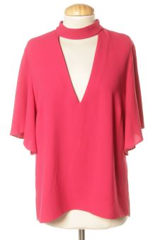 Blusa de manga corta L Zara