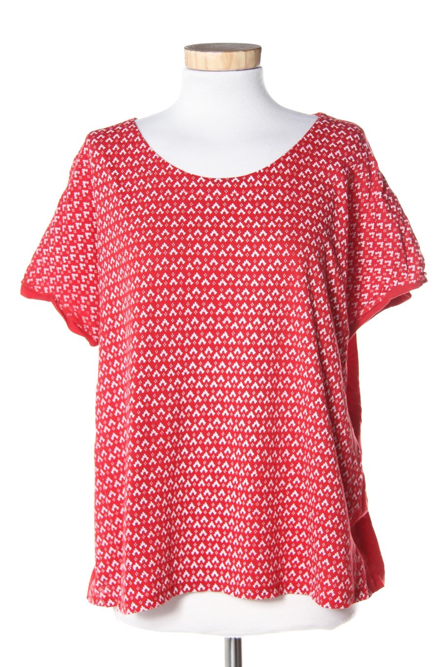 T-shirt Milano de la taille XXL, de couleur rouge