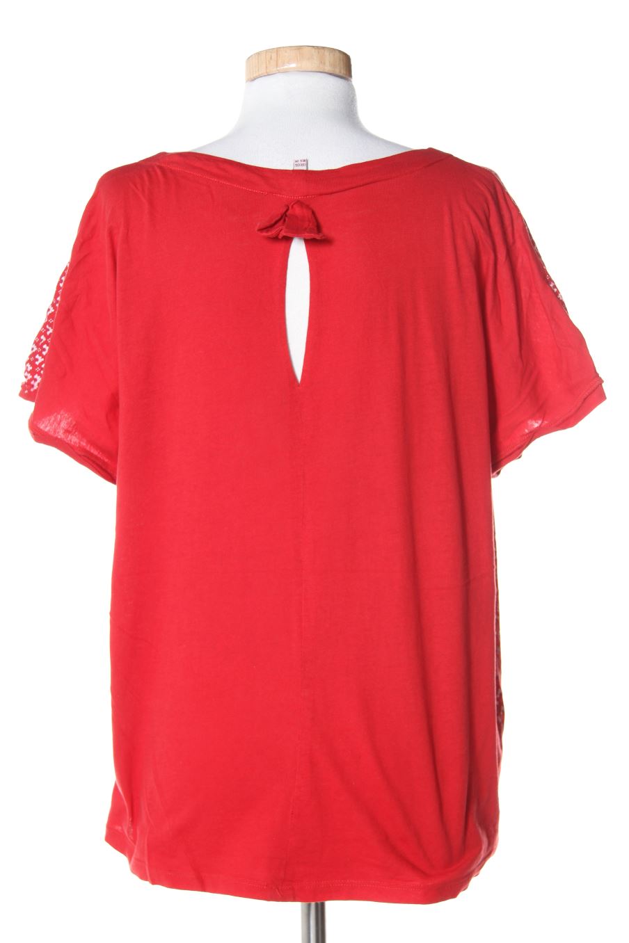 T-shirt Milano de la taille XXL, de couleur rouge