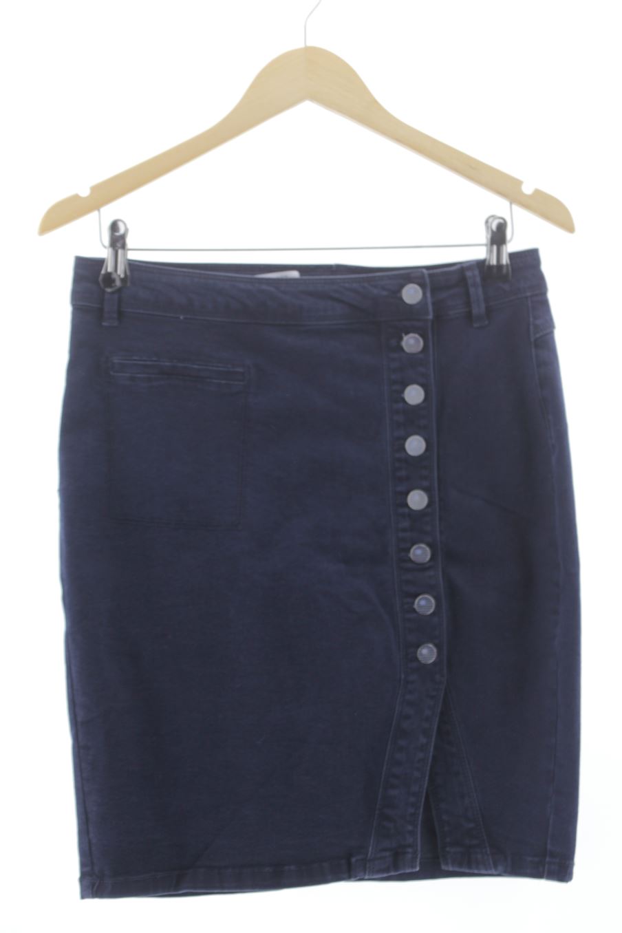 Jupe Bréal Collection de la taille 38, de couleur bleu marine de denim