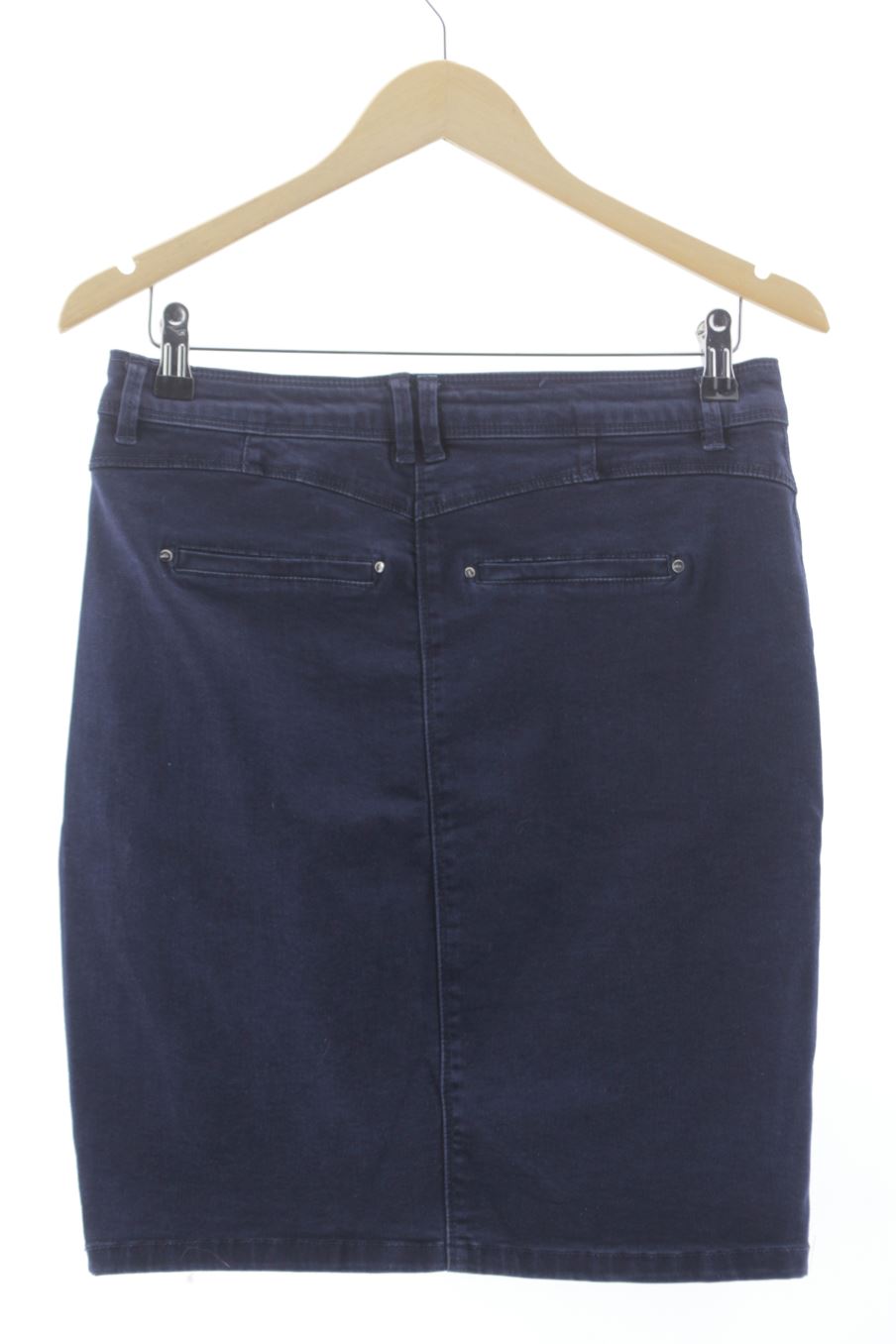Jupe Bréal Collection de la taille 38, de couleur bleu marine de denim
