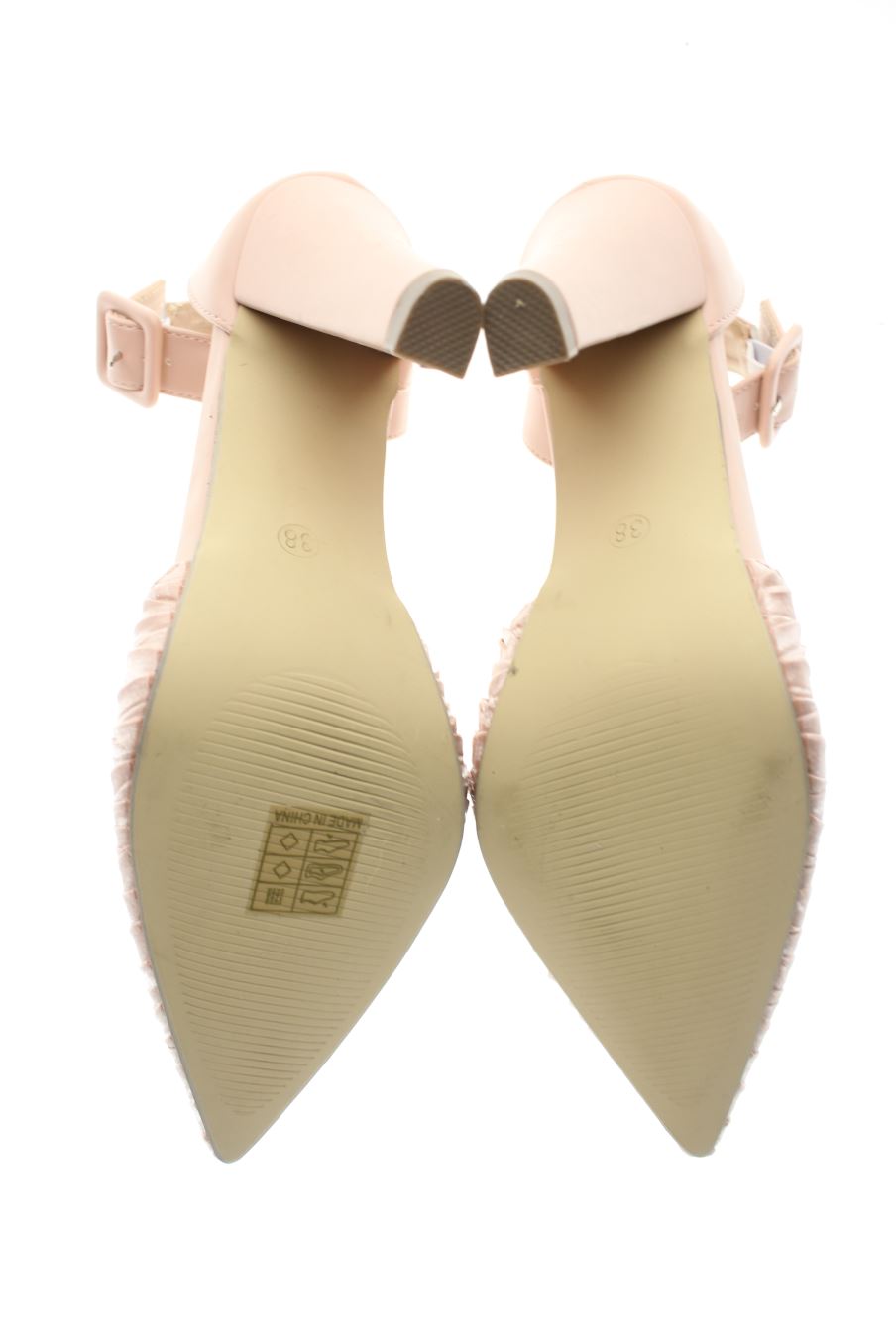 Zapatos de tacon de PERCENTIL de la talla 38, de color rosa de