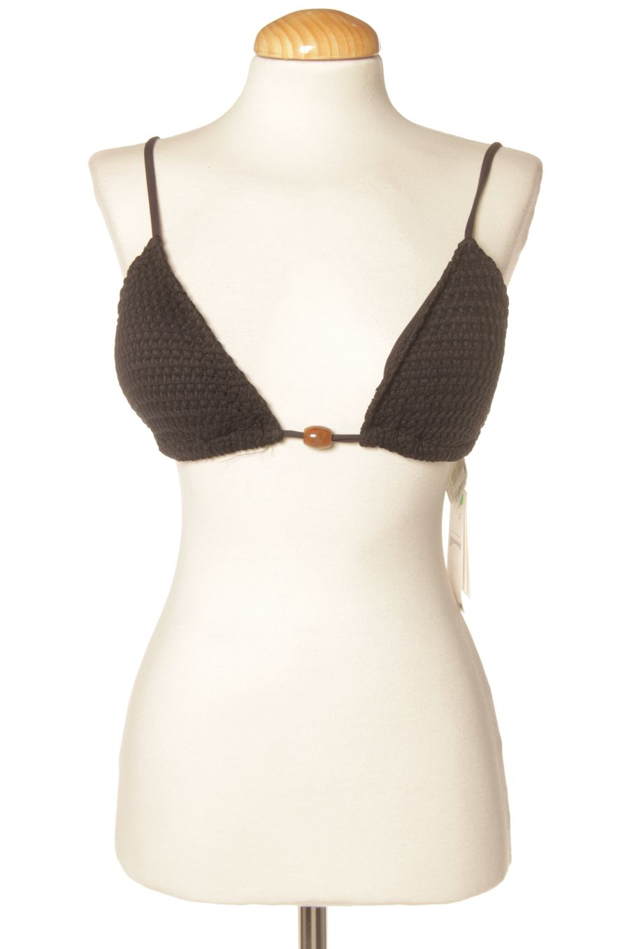 Parte superior de bikini de Oysho de la talla L, de color negro