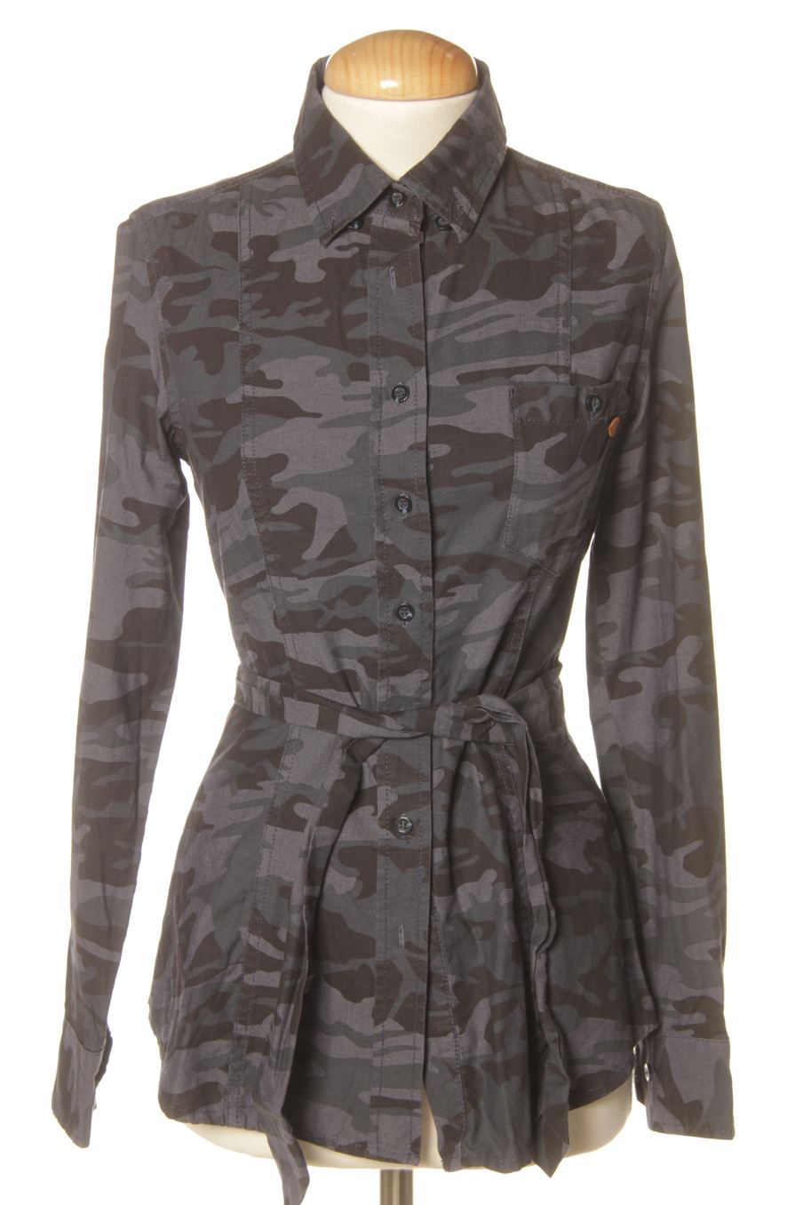 Chemise Adolfo Dominguez de la taille 34, de couleur animal print