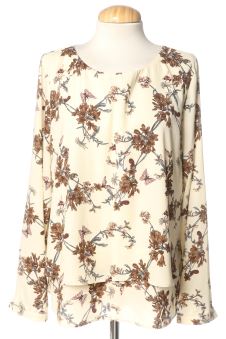Blusa a maniche lunghe XL PERCENTIL