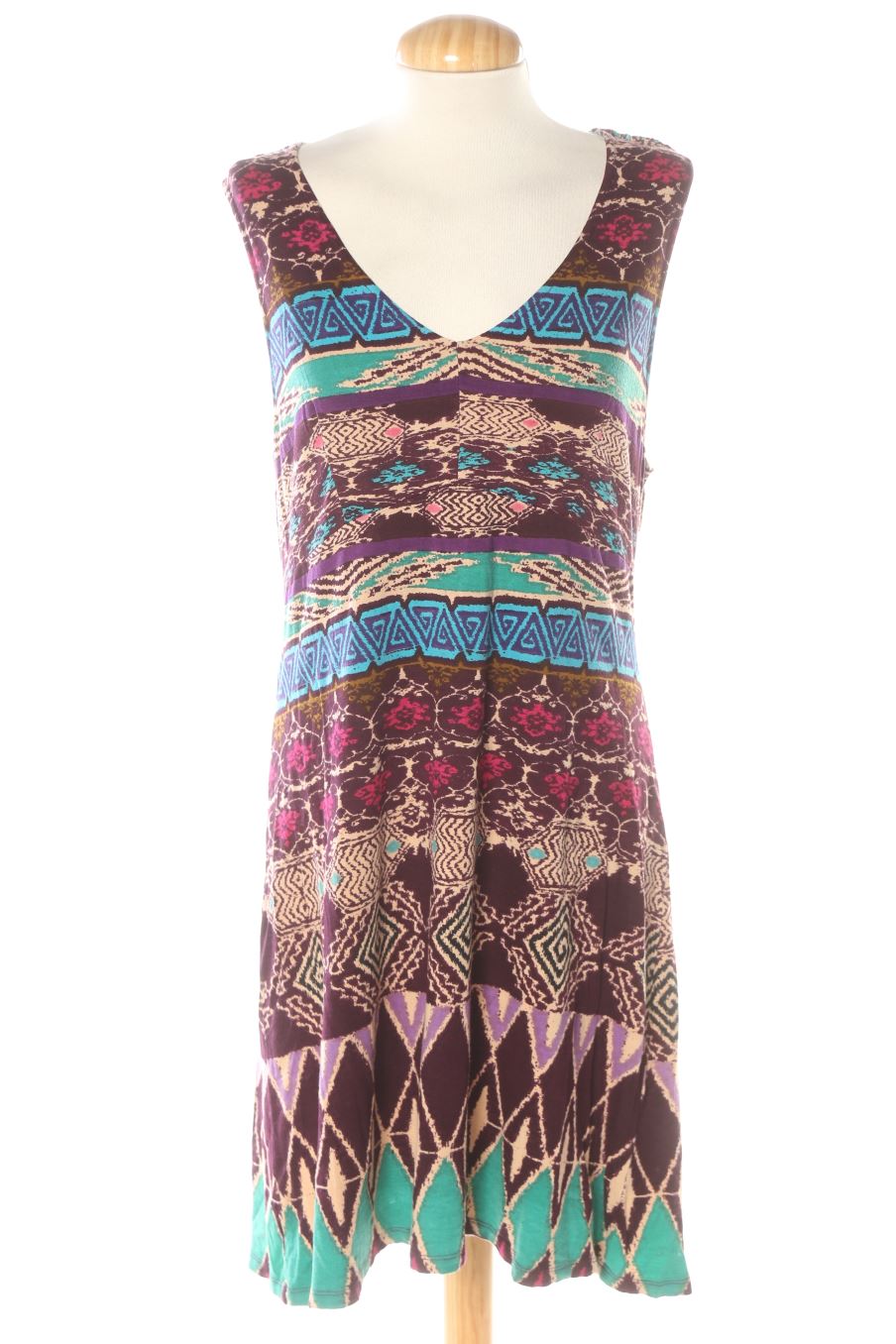 Robe casual Derhy de la taille L, de couleur imprimés