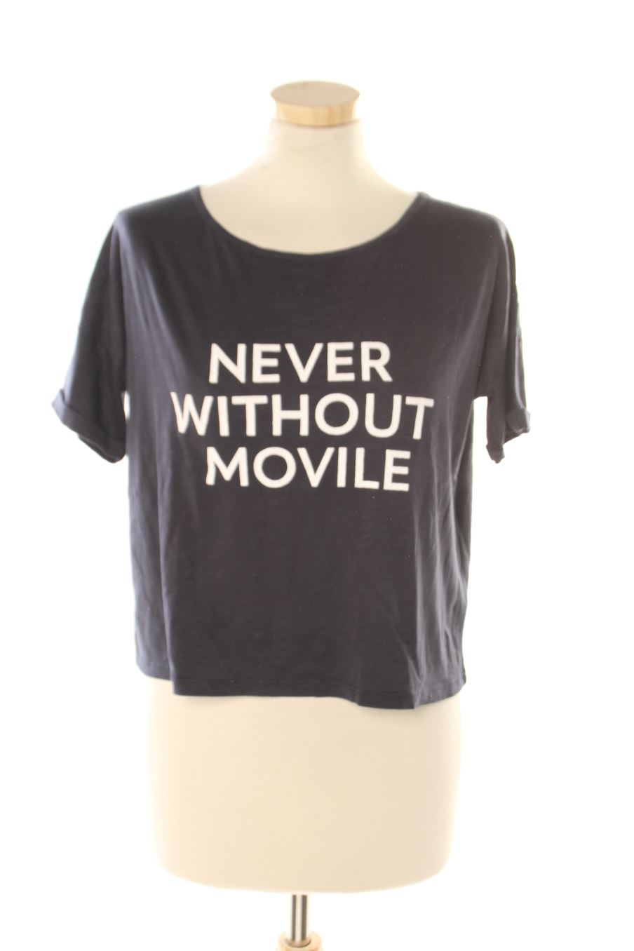 T-shirt Belle & rebel de la taille XS, de couleur bleu marine