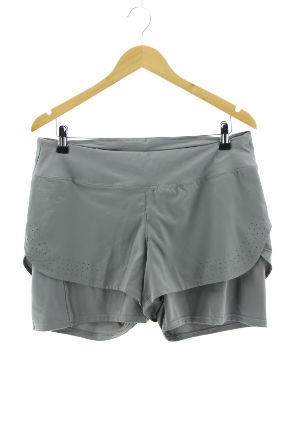 Pantalones cortos de deporte de Nike de la talla XL, de color gris