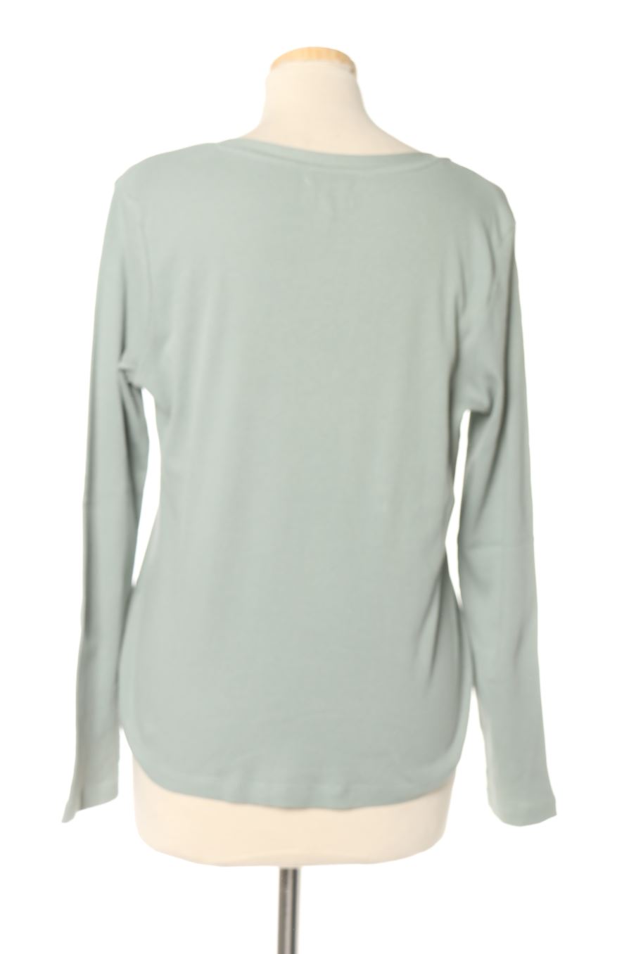 T-shirt à manches longues Easy wear de la taille L, de couleur turquoise