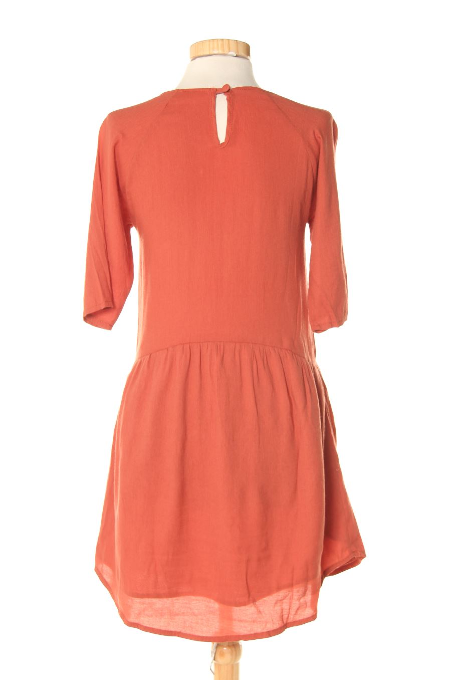 Robe casual Pull & Bear de la taille S, de couleur marron