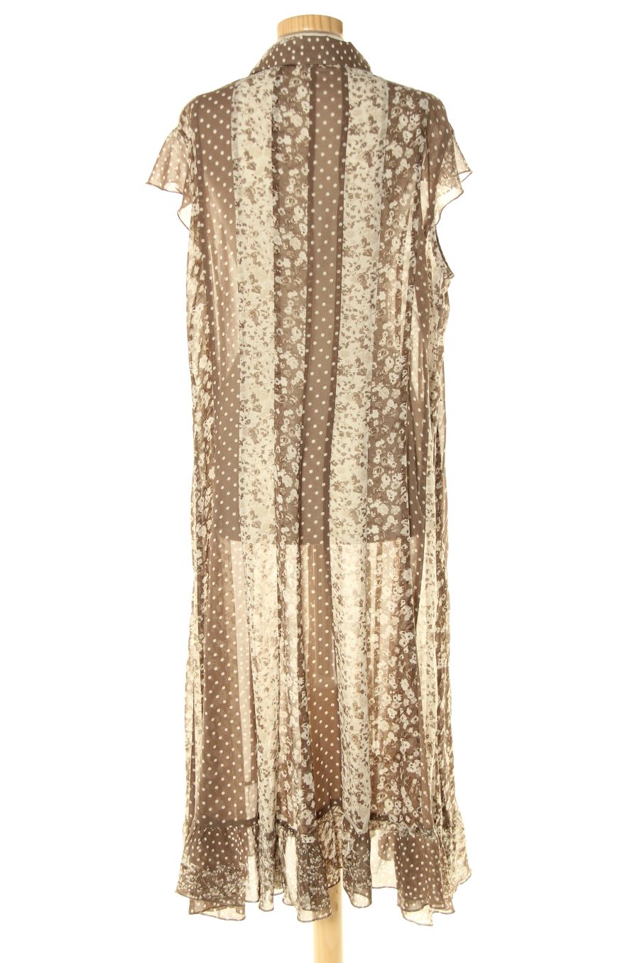 Robe casual Punt roma de la taille 52, de couleur marron