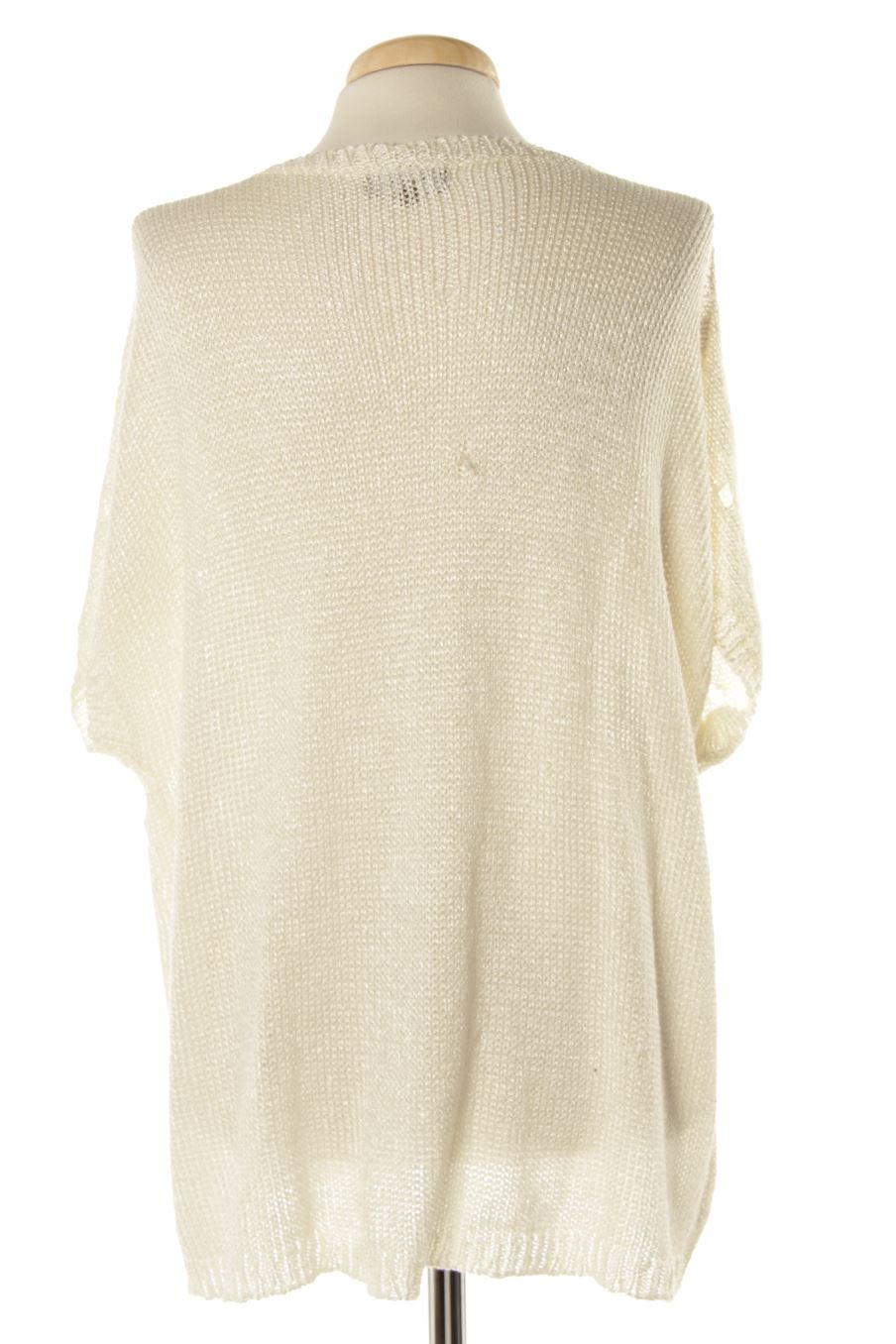 Pull Surkana de la taille L, de couleur blanc