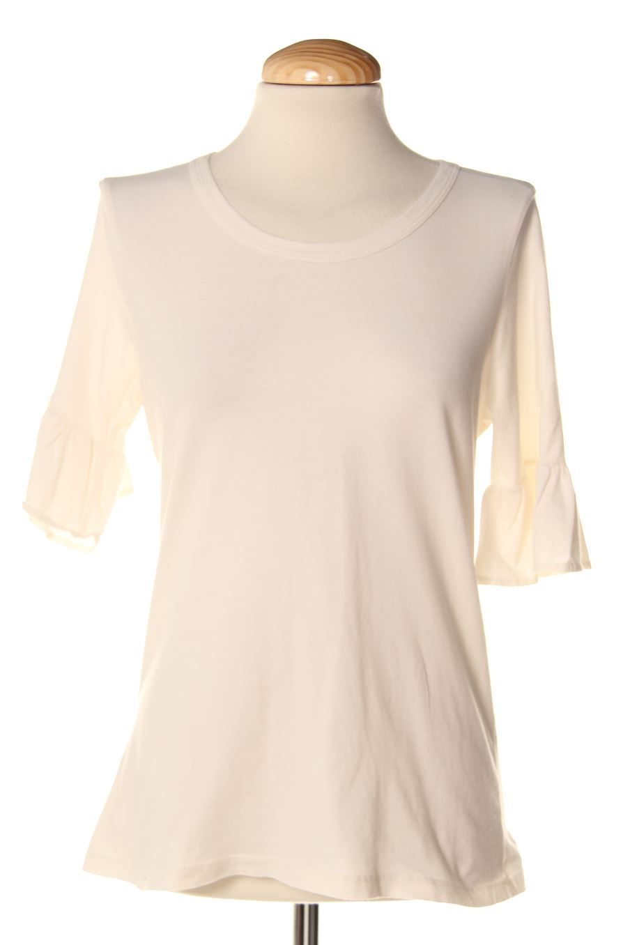 Camiseta de Maggie Sweet de la talla L, de color beige