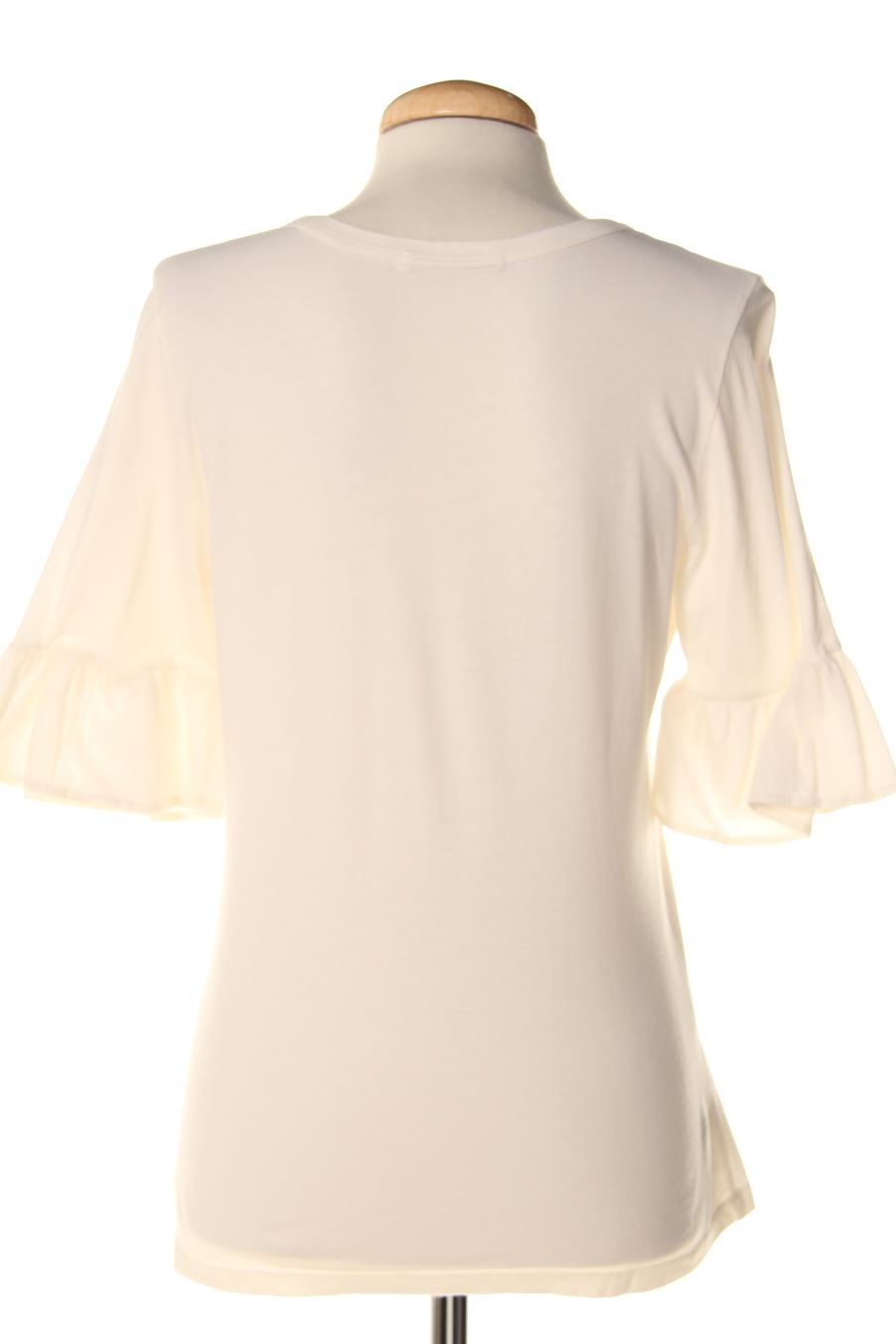 Camiseta de Maggie Sweet de la talla L, de color beige