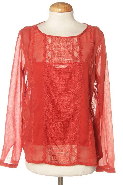 Langärmelige Bluse