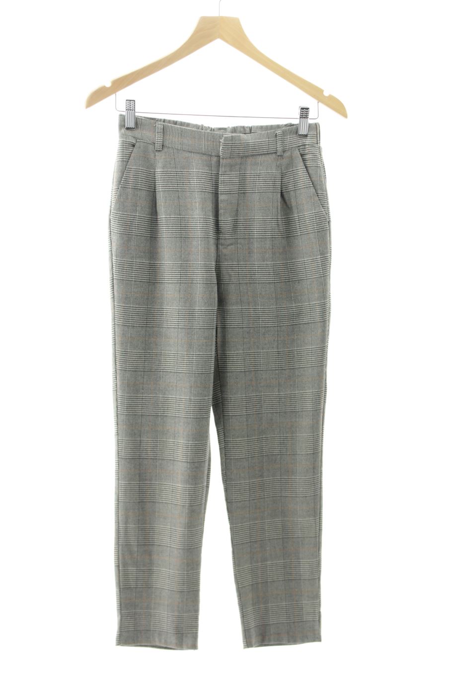 Pantaloni de Stradivarius de la talla XS, de color quadri