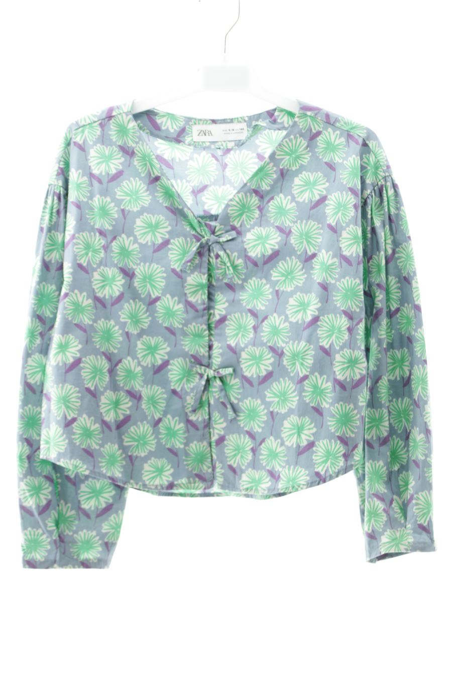 Blusa de manga larga de Zara de la talla 9 años de segunda mano