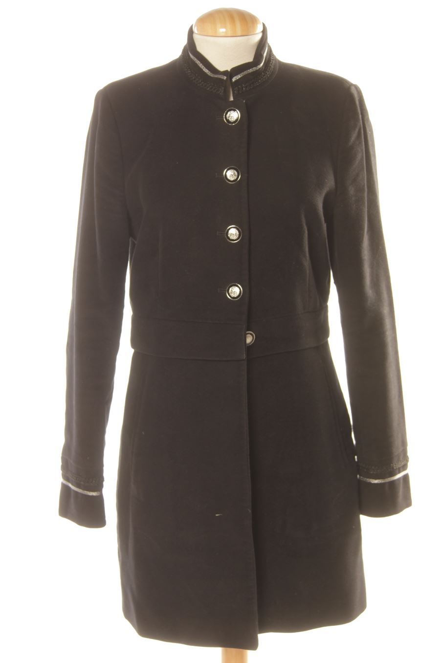 Manteau Zara de la taille M, de couleur noir