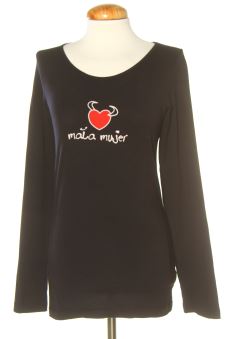 Maglietta a maniche lunghe L Mala mujer