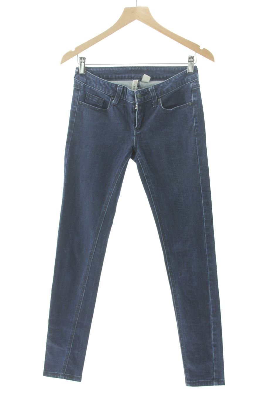 Jeans Mango de la taille 36, de couleur bleu marine de denim