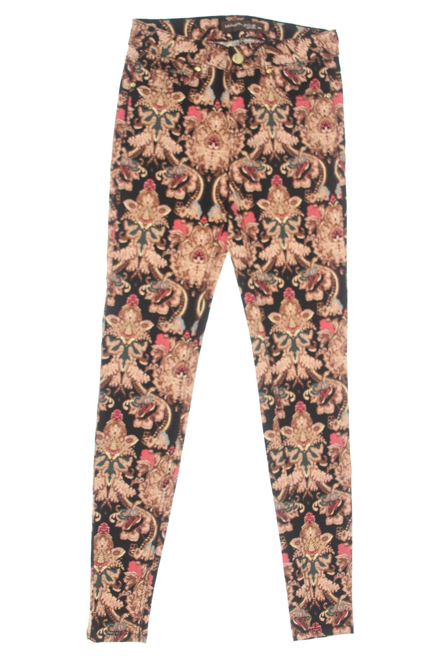 Pantalón de FASHION ZONE de la talla 34, de color flores