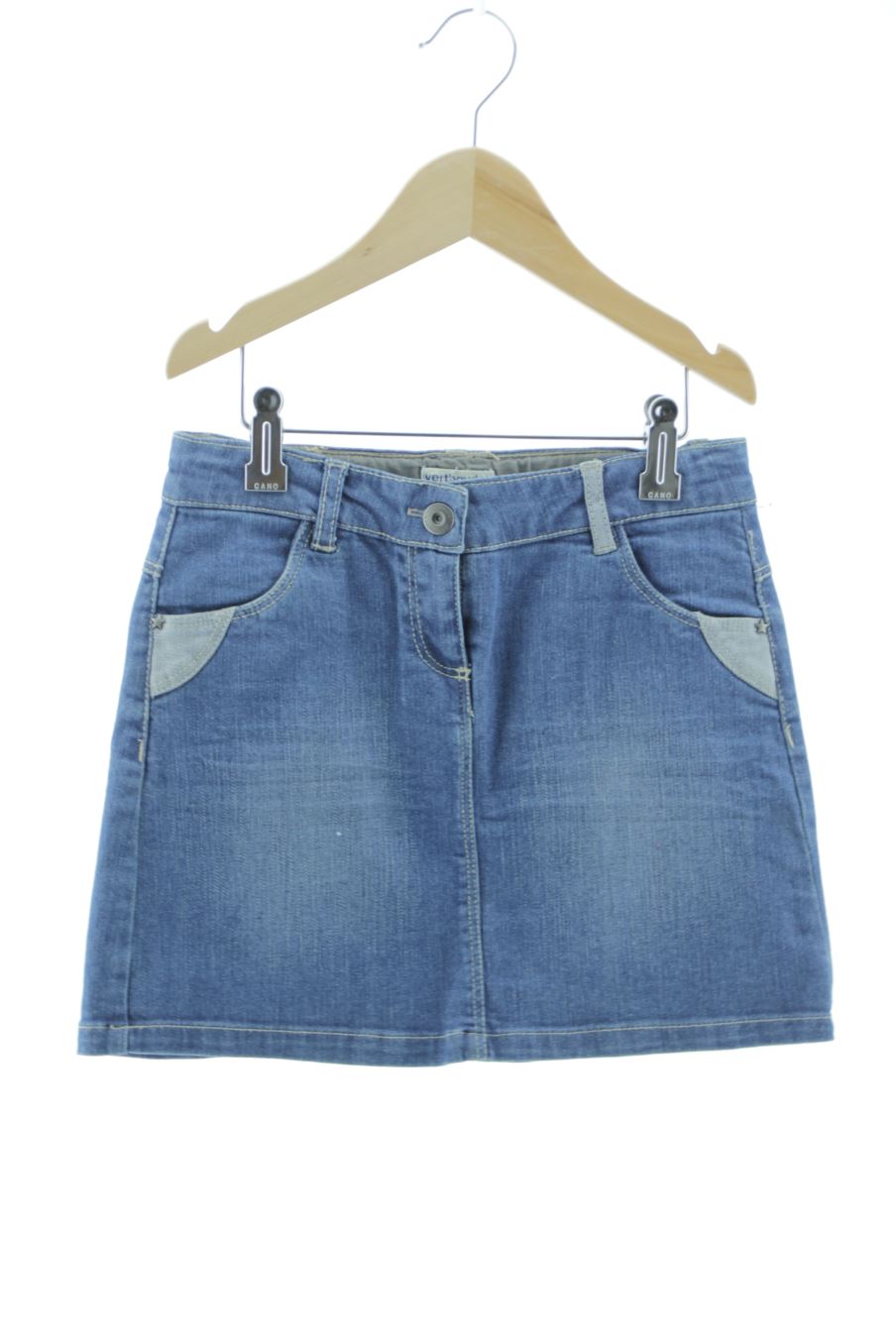 Jupe Vertbaudet de la taille 8 ans de denim de seconde main
