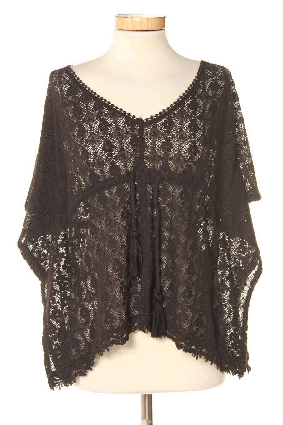 Blouse à manches courtes Pimkie de la taille S, de couleur noir