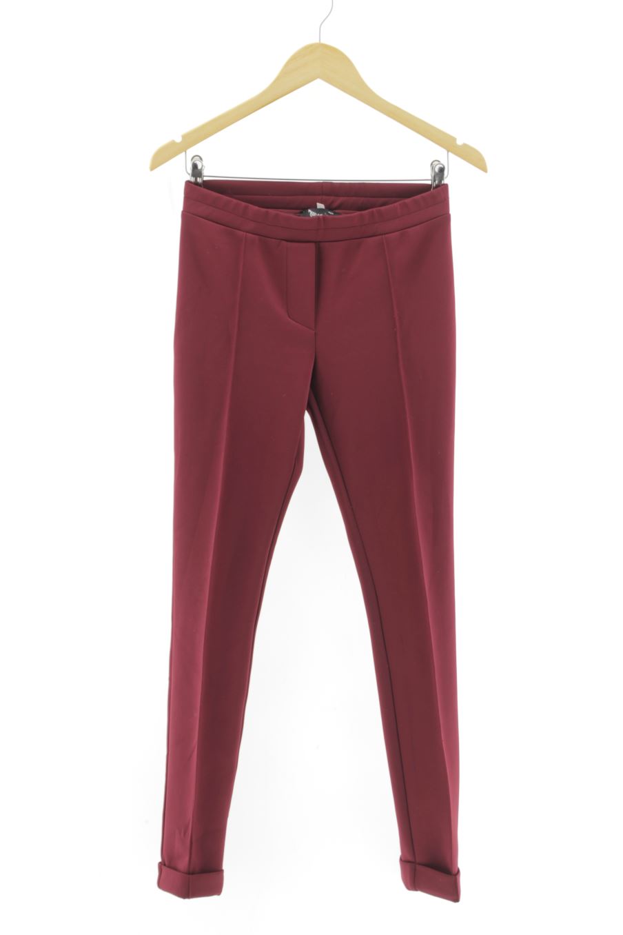 Pantalon Casual Mania de la taille S, de couleur bordeaux