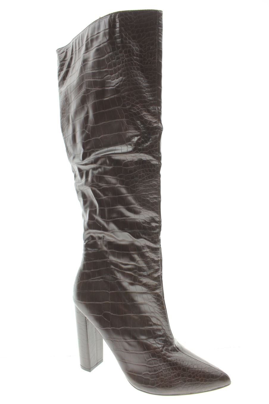 Botas de FASHIONNOVA de la talla 39, de color marrón de
