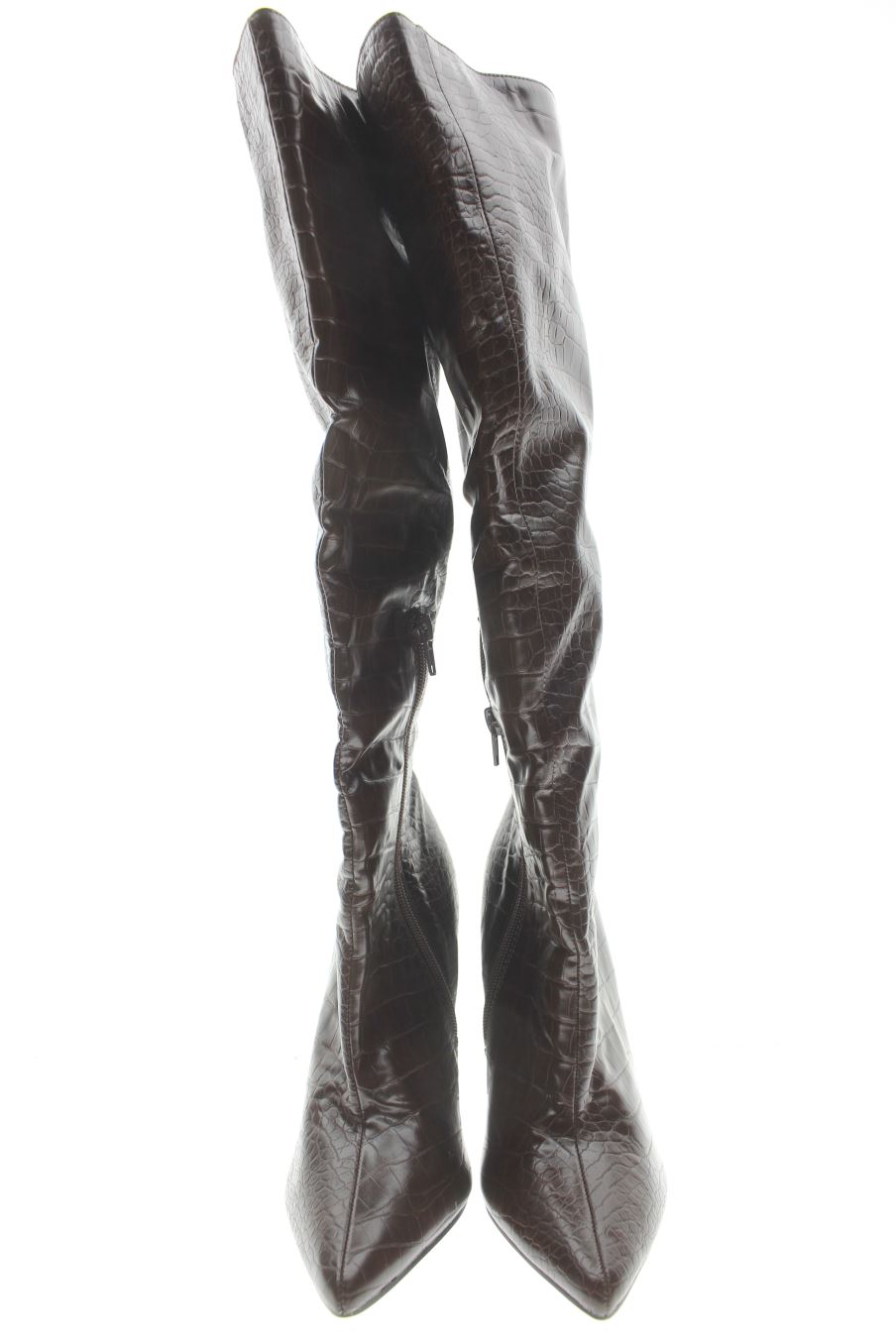 Botas de FASHIONNOVA de la talla 39, de color marrón de