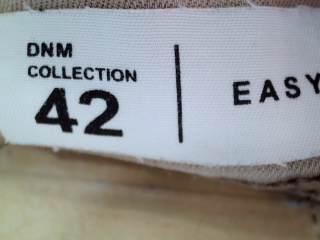 Jeans Easy wear de la taille 42, de couleur beige de denim