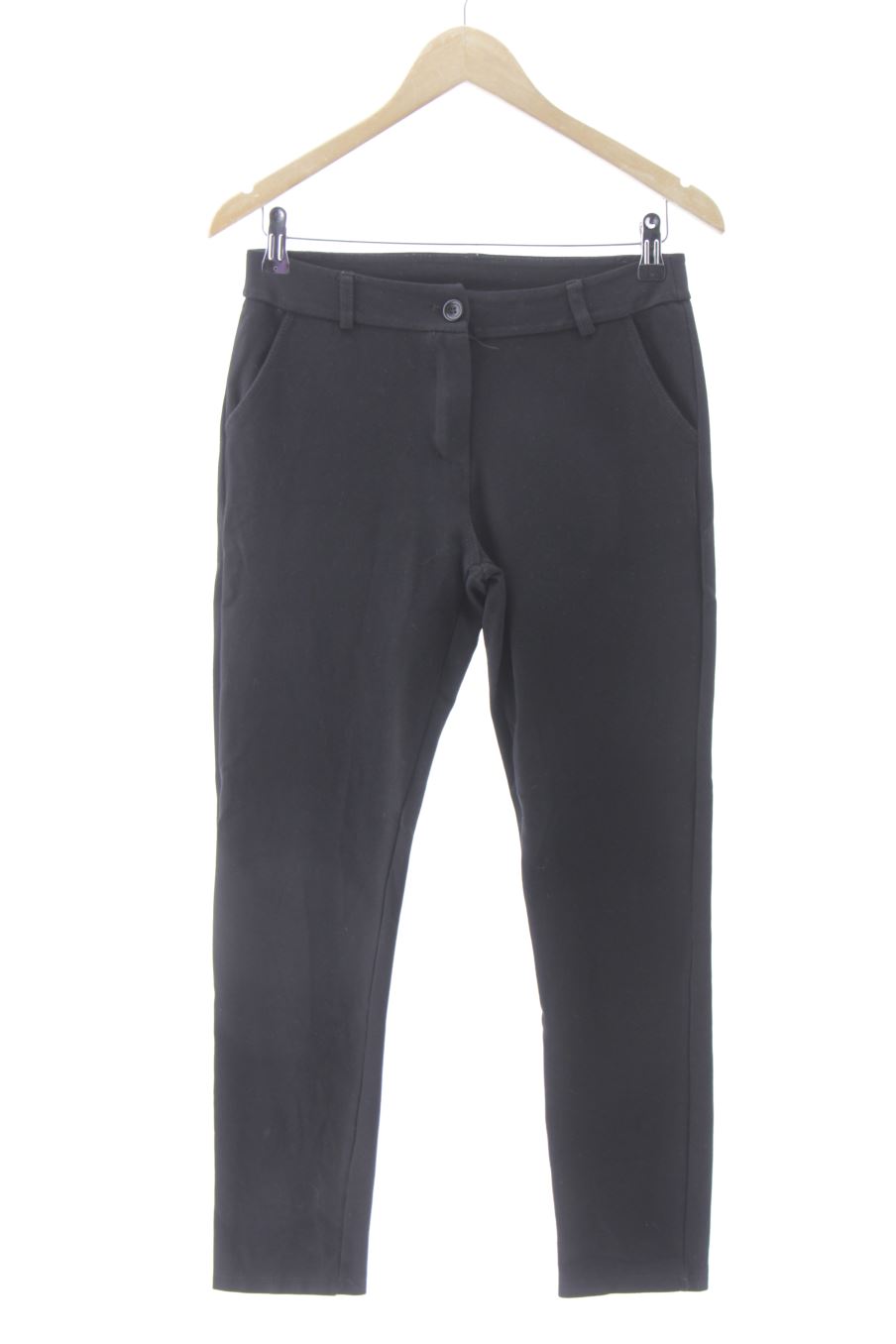 Pantalon Made in italy de la taille M, de couleur noir