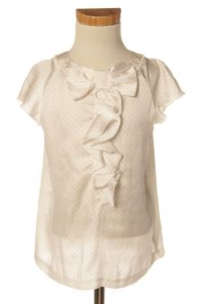 Blouse à manches courtes 7 ans Tizzas
